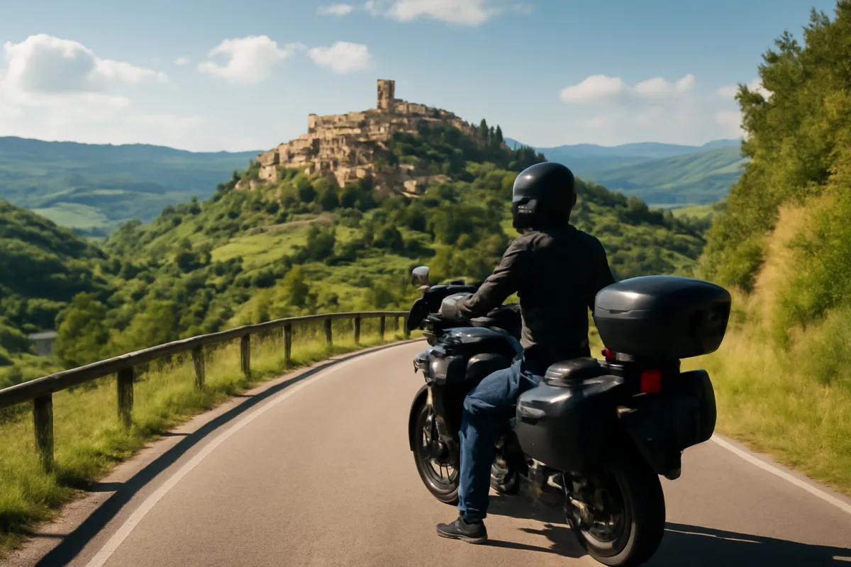 Quali sono le mete più amate dai motociclisti nel Centro Italia? Scopri i percorsi con panorami mozzafiato