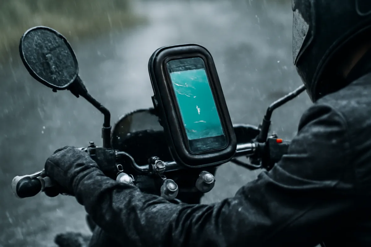 Porta smartphone da manubrio moto impermeabile: i migliori modelli testati anche sotto la pioggia