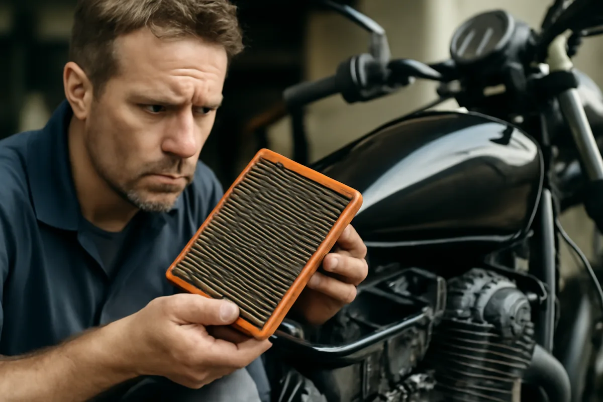 Filtro aria intasato moto: come riconoscerlo e risparmiare su consumi e prestazioni