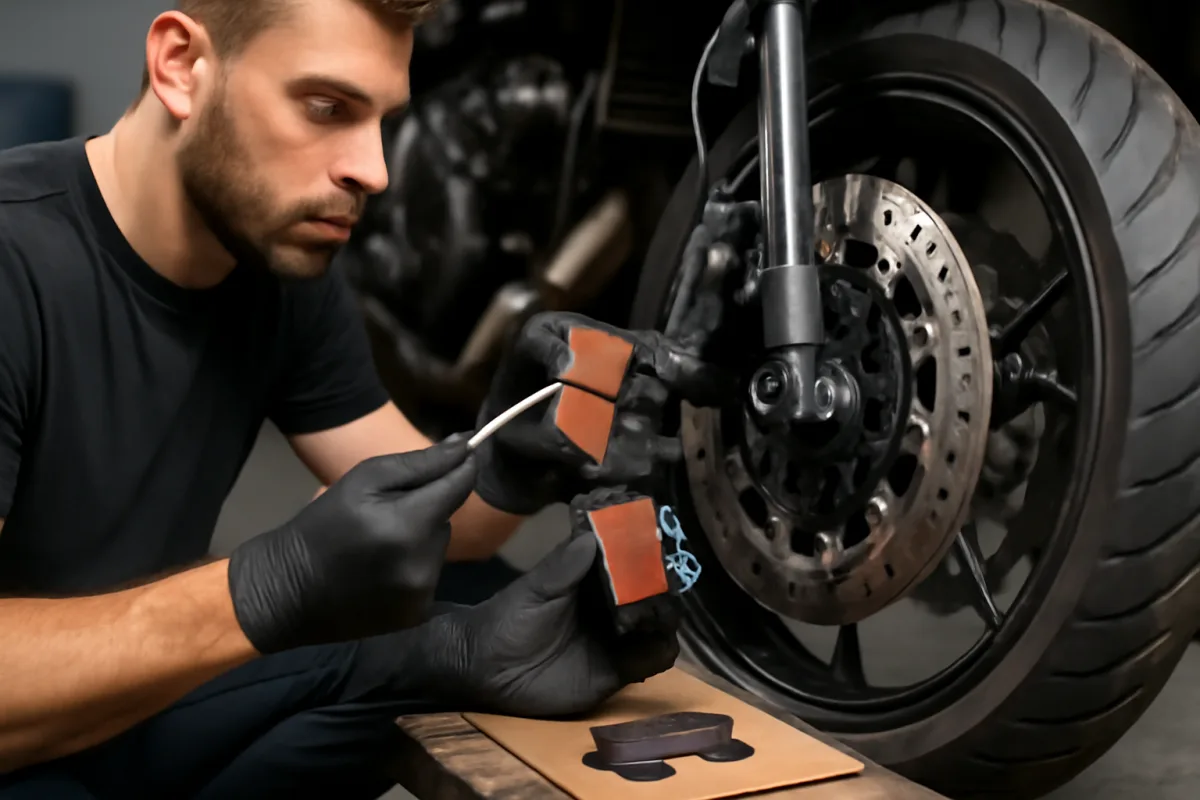 Sostituzione pastiglie freno moto come un professionista: guida pratica per frenate sempre sicure