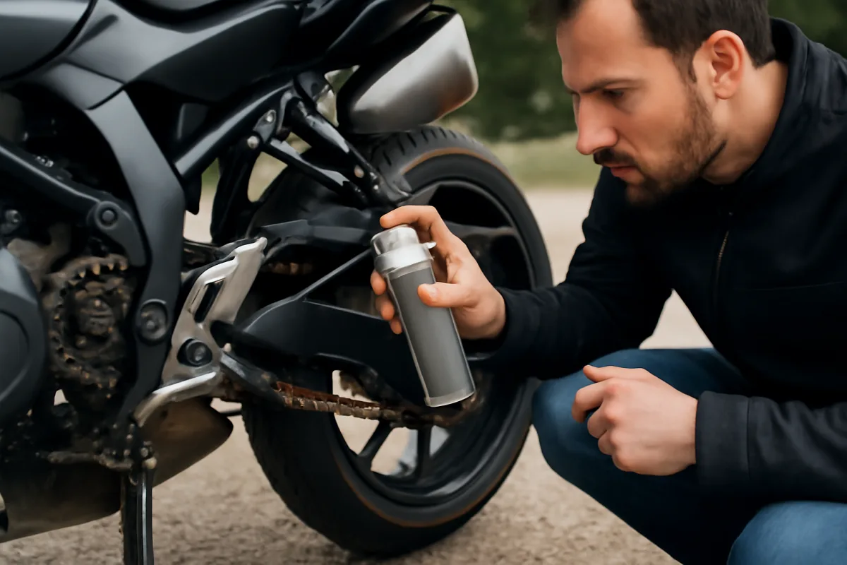 Quanto spesso va ingrassata la catena della moto? Un errore frequente accorcia la sua vita