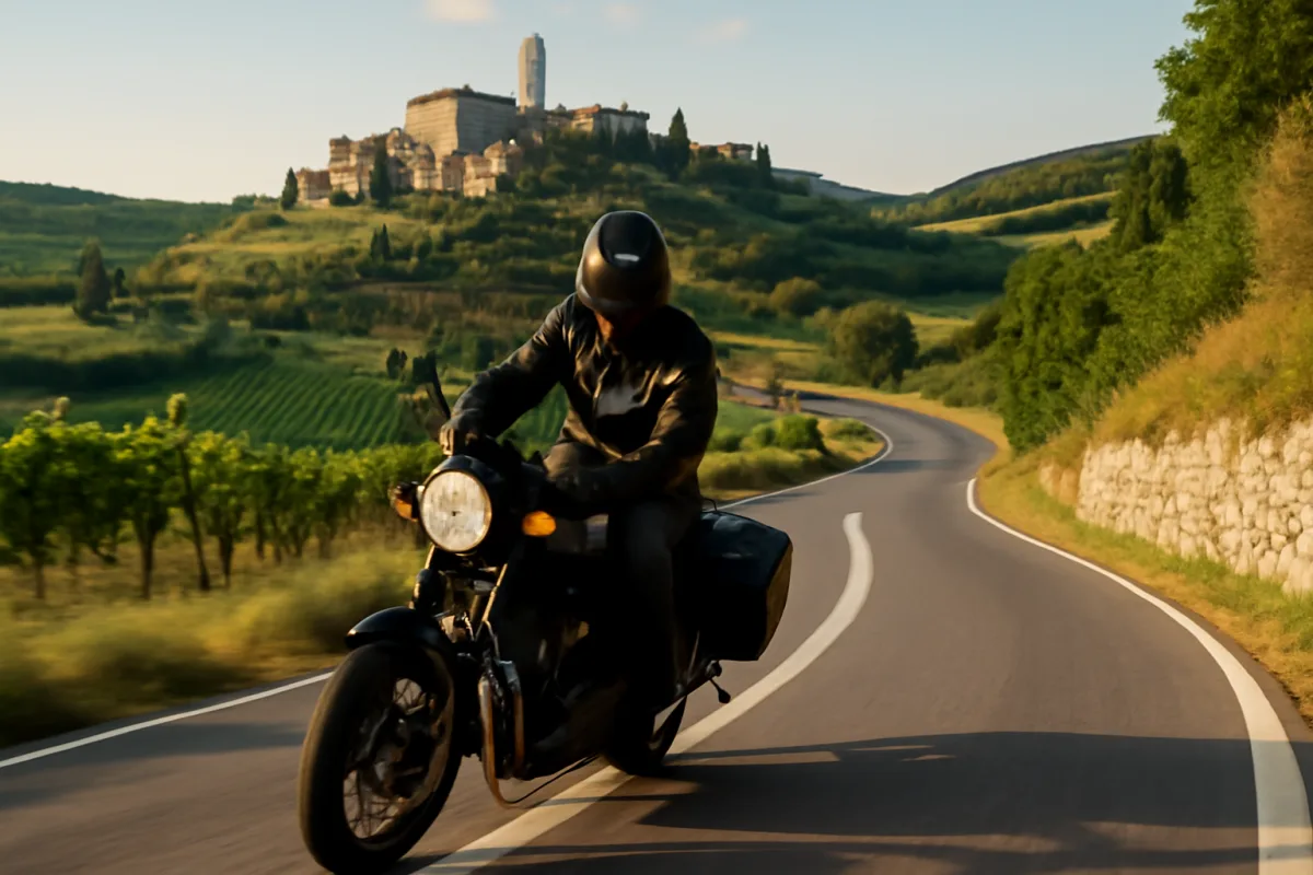 Le migliori strade panoramiche della Toscana per motociclisti: un percorso tra borghi e curve perfette