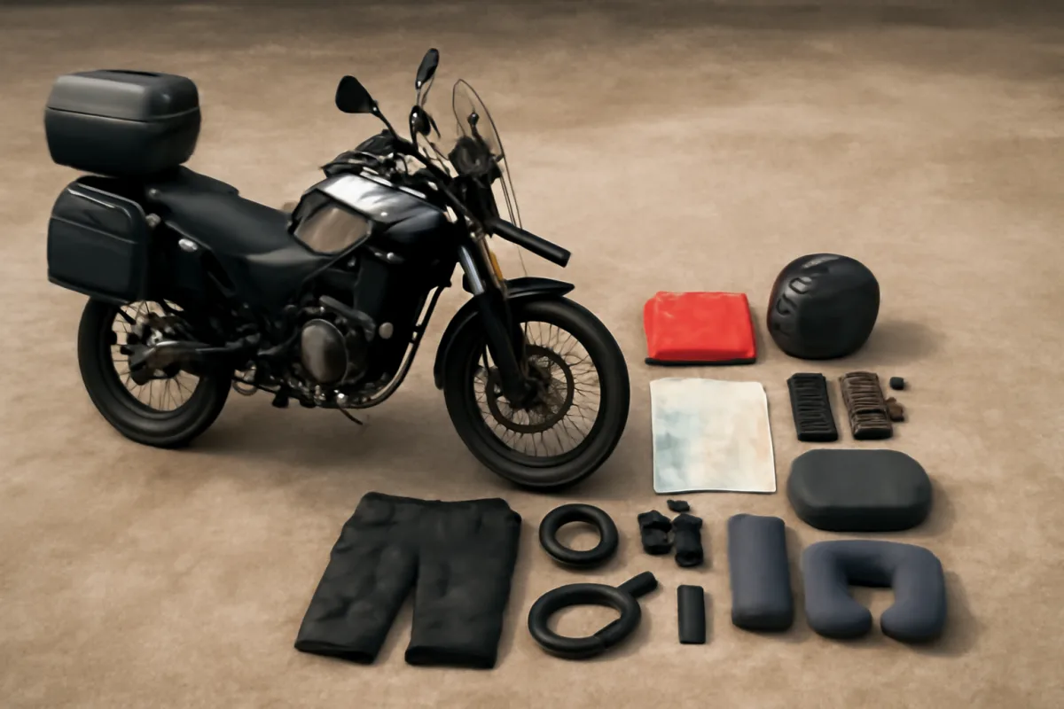 Quali accessori servono davvero per il viaggio in moto? Eviti sprechi e sorprese