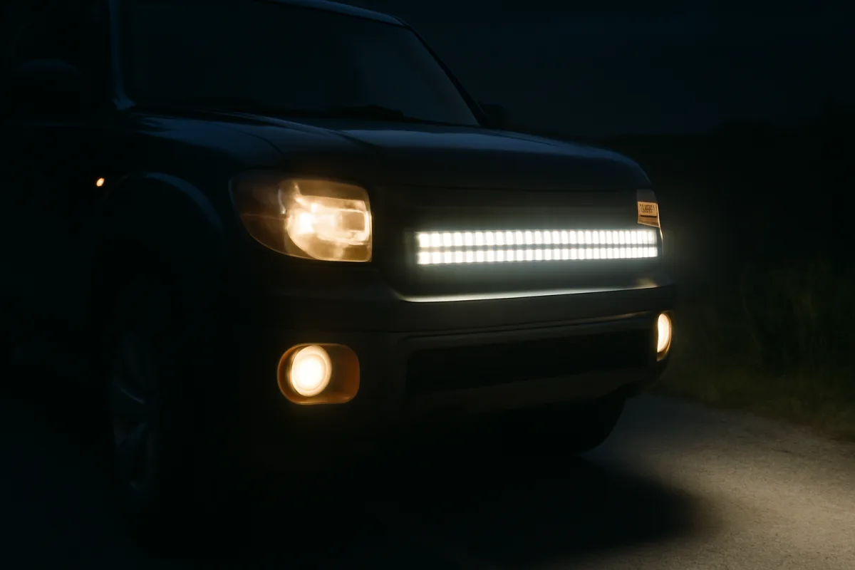 Barra led supplementari omologate: risolvi definitivamente la scarsa visibilità notturna