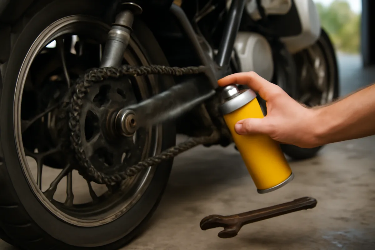 Catena moto rumorosa: i motivi più comuni e la soluzione economica che funziona