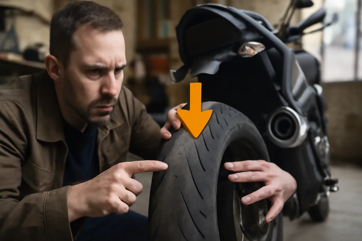 Come riconoscere pneumatici moto da cambiare: segnali visivi che non puoi ignorare