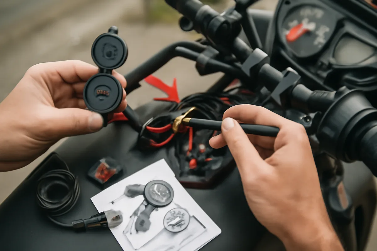 Come si monta correttamente una presa accendisigari usb sulla moto? Passaggi e rischi nascosti