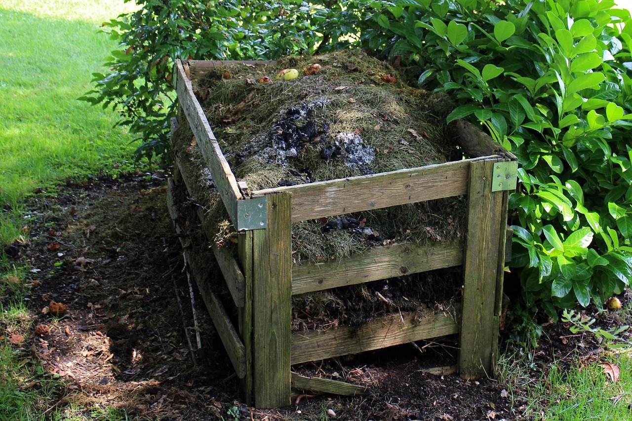 Compost di qualità: esempio di materiale in decomposizione con elementi naturali per un compostaggio efficace.